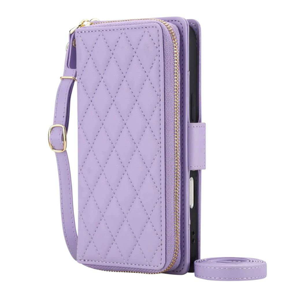 Acceptus Quilted Leather Wallet Case For iPhone 15-17 - Astra Cases