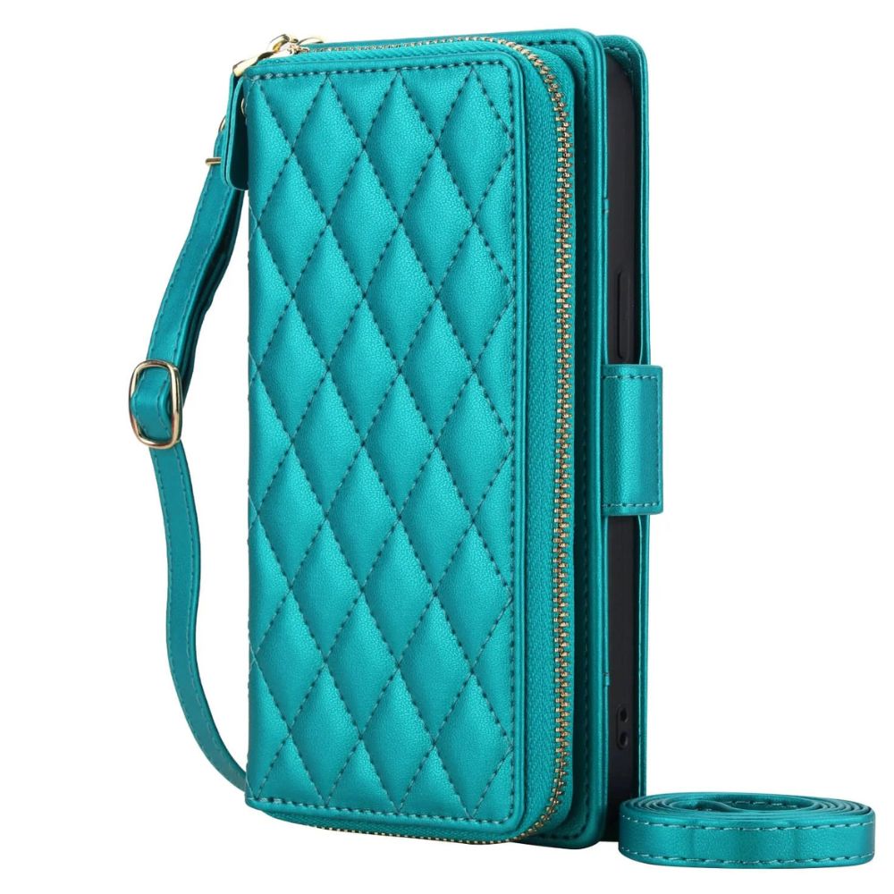 Acceptus Quilted Leather Wallet Case For iPhone SE-14 - Astra Cases