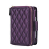 Acceptus Quilted Leather Wallet Case For iPhone 15-18