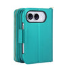 Acceptus Quilted Leather Wallet Case For iPhone 15-18