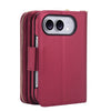 Acceptus Quilted Leather Wallet Case For iPhone 15-18
