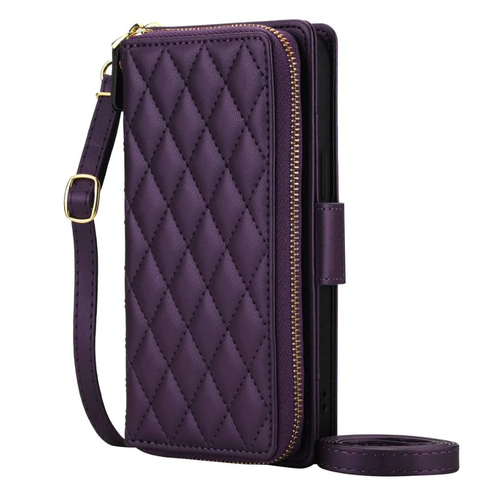 Acceptus Quilted Leather Wallet Case For iPhone SE-14 - Astra Cases