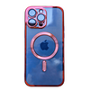 Bellus Silicone Clear MagSafe Case For iPhone Series 12-15