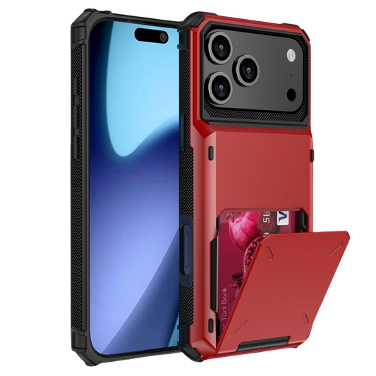 Orbit Shockproof iPhone Wallet Case For 14-17 Series