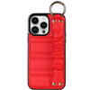 Amara Luxury Leather iPhone Case With Pleated Wristband