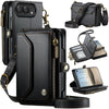 Cervus RFID Blocking Wallet Case With Crossbody Strap And Lanyard