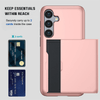 Everto Military Grade Slide Wallet Case With Card Slot For Galaxy S25-S26 Series