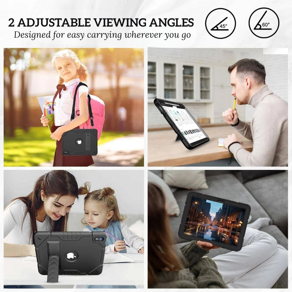 Ferrox Heavy Duty iPad Case With Kickstand - Astra Cases