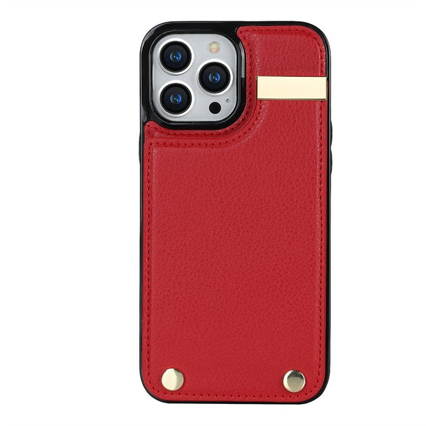 Fugo Leather iPhone Case With Multi Card and Coin Slot