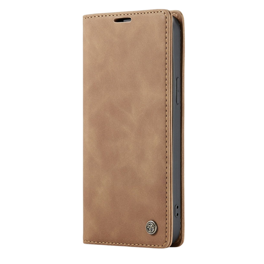 London Leather Wallet iPhone Case For iPhone 13-16 Series