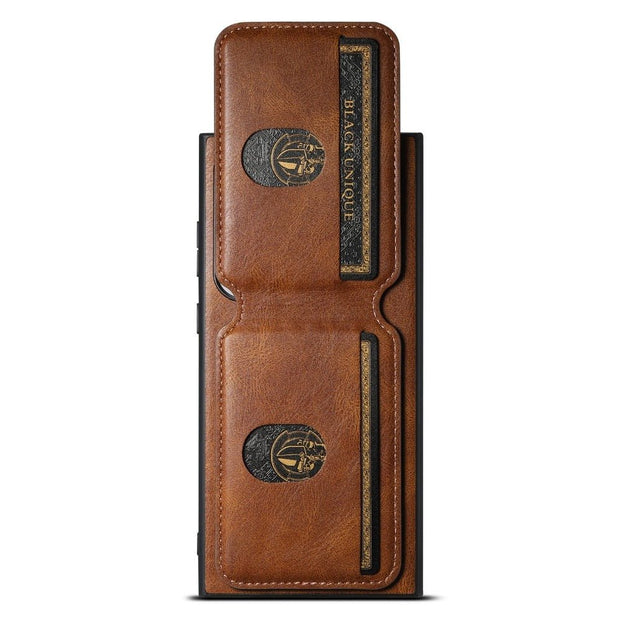 Magus Premium Leather Galaxy Case With Detachable Magnetic Card Stand