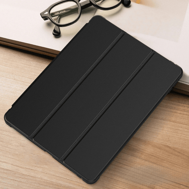 Navis Carbon Fiber Pattern Leather iPad Case