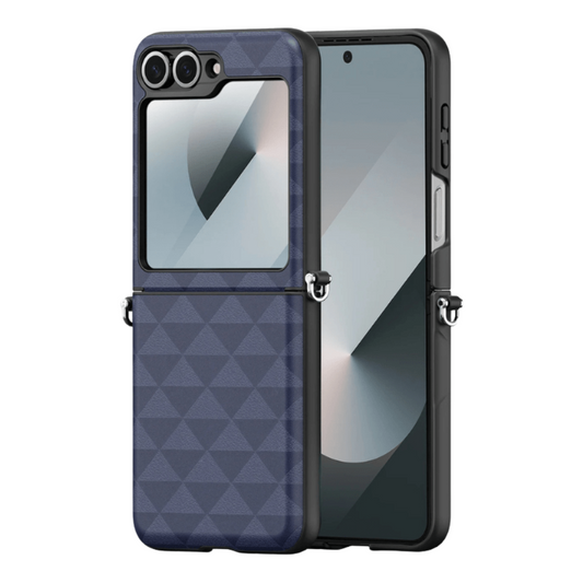 Novem Leather Case For Galaxy Z Flip 6