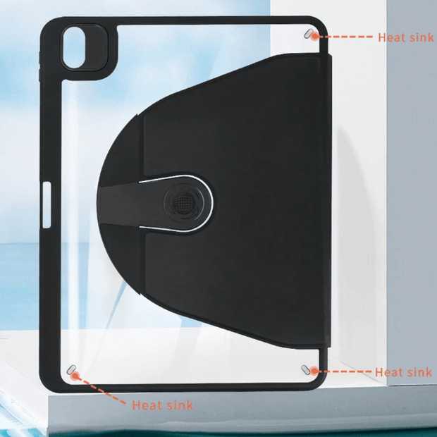 Pergo Protective iPad Case With 360 Degree Rotating Stand