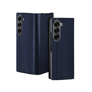 Recro Leather Case For  Galaxy Z Fold With Card Holder And Kickstand