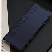 Recro Leather Case For  Galaxy Z Fold With Card Holder And Kickstand