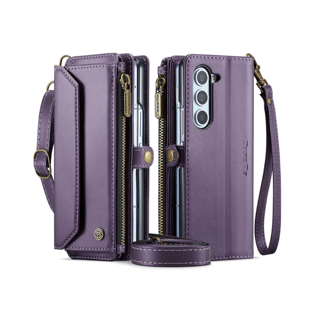 Rectus RFID Blocking Wallet Case For Galaxy Z Fold With Pen Holder Slot