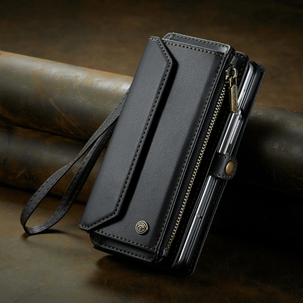 Rectus RFID Blocking Wallet Case For Galaxy Z Fold With Pen Holder Slot