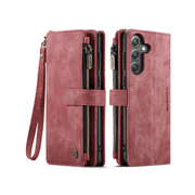 Saevio Magnetic Leather Wallet Case For Galaxy Note Series