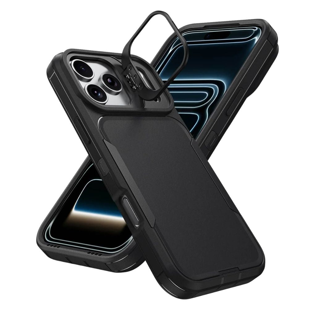 Silex Heavy Duty Shockproof iPhone Case With Kickstand - Astra Cases