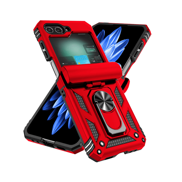 Ventus Heavy Duty Case For Galaxy Z Flip With 360° Magnetic Ring Kickstand