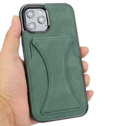 Amare Leather iPhone Case For Series 14-16 With Card Holder