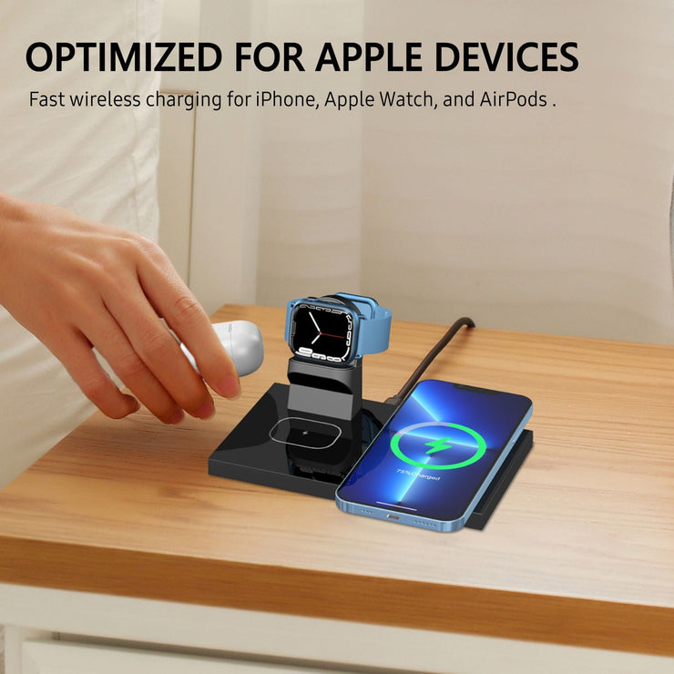 Crinis 3-in-1 Wireless Charging Station