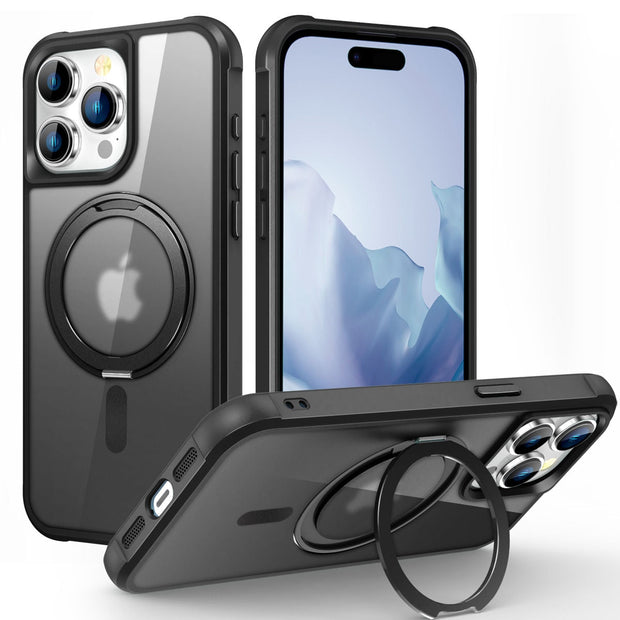 Creo Shockproof iPhone Case With 360° Rotatable Magnetic Ring