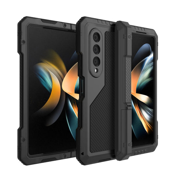 Nobile Shockproof Metal Case with Kickstand for Galaxy Z Fold 4