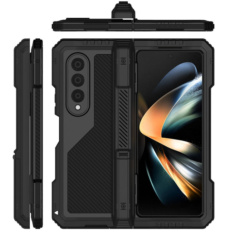 Nobile Shockproof Metal Case with Kickstand for Galaxy Z Fold 4