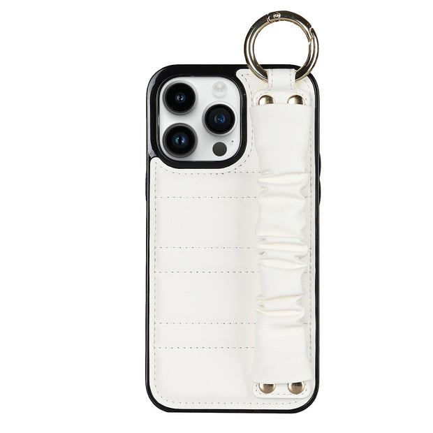 Alterna Luxury Leather iPhone Case With Wristband