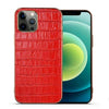 Abduco Genuine Leather iPhone Case Crocodile - Astra Cases