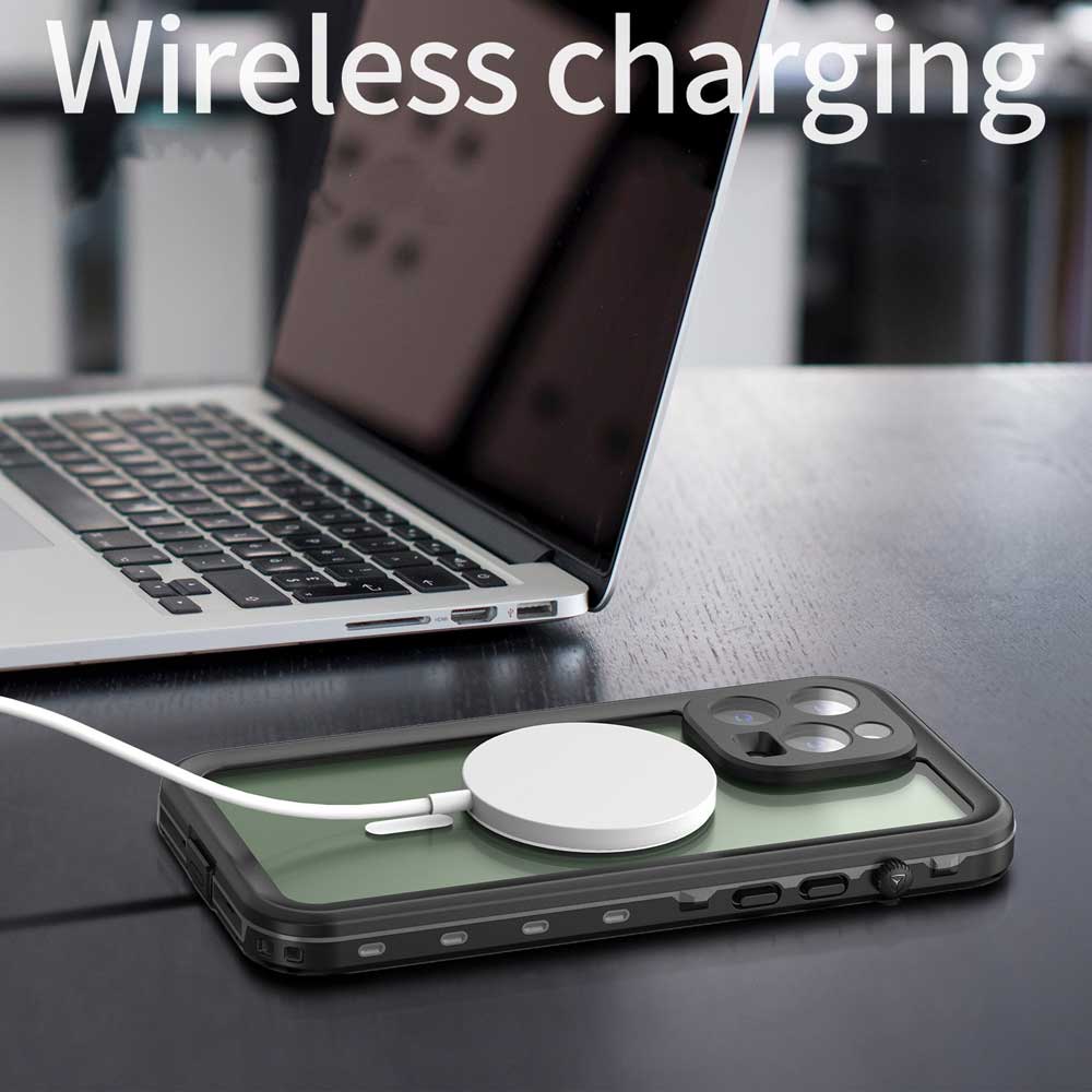 Ala Magsafe Pro Transparent Waterproof Case for iPhone Series 14 - Astra Cases