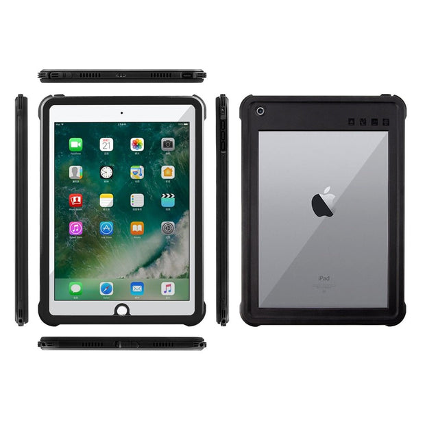 Aurora Waterproof Ipad Kickstand Case with Strap - Astra Cases