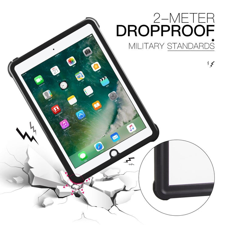 Aurora Waterproof Ipad Kickstand Case with Strap - Astra Cases