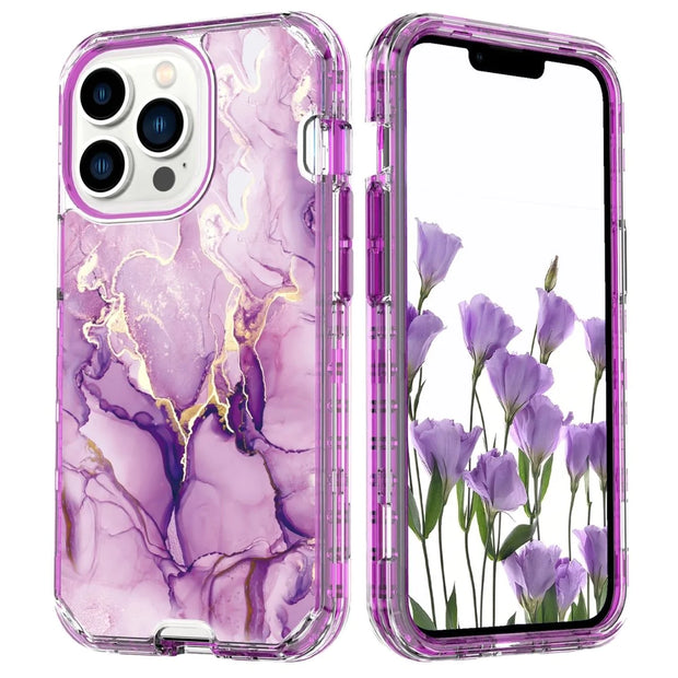 Castra Marble Pattern Soft Silicone iPhone Case - Astra Cases