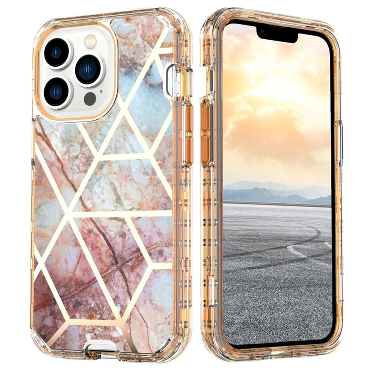 Castra Marble Pattern Soft Silicone iPhone Case - Astra Cases