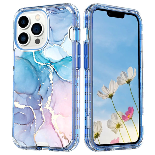 Castra Marble Pattern Soft Silicone iPhone Case - Astra Cases