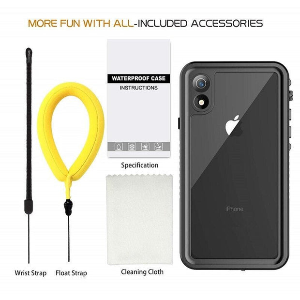 Clades Waterproof Phone Case With Float Strap for iPhone - Astra Cases