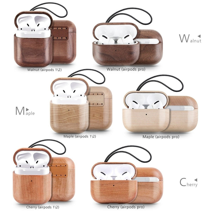 Destino Wooden Wireless Charging AirPods Case - Astra Cases