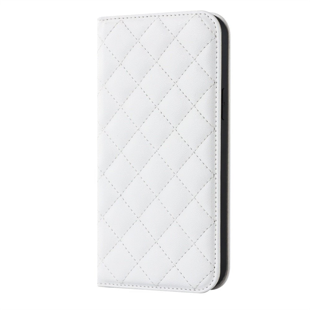 Dilectus MagSafe Leather Case with Kickstand and Card Slot - Astra Cases