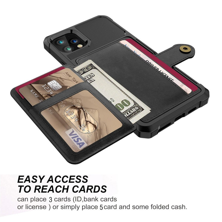 Echo Luxury Leather Wallet iPhone Case For 6, 7 & 8 Series - Astra Cases