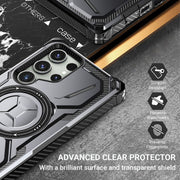 Leonis Shockproof Galaxy Case With Magsafe Kickstand