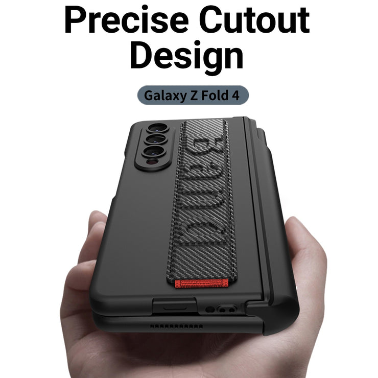 Fumi Protective Case With Magnetic Pen Hinge And Screen Protector for Galaxy Z Fold 4