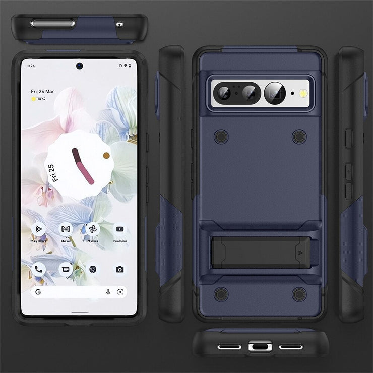 Inferna Shockproof Armor Case With Rugged Kickstand For Google Pixel 7 Series - Astra Cases