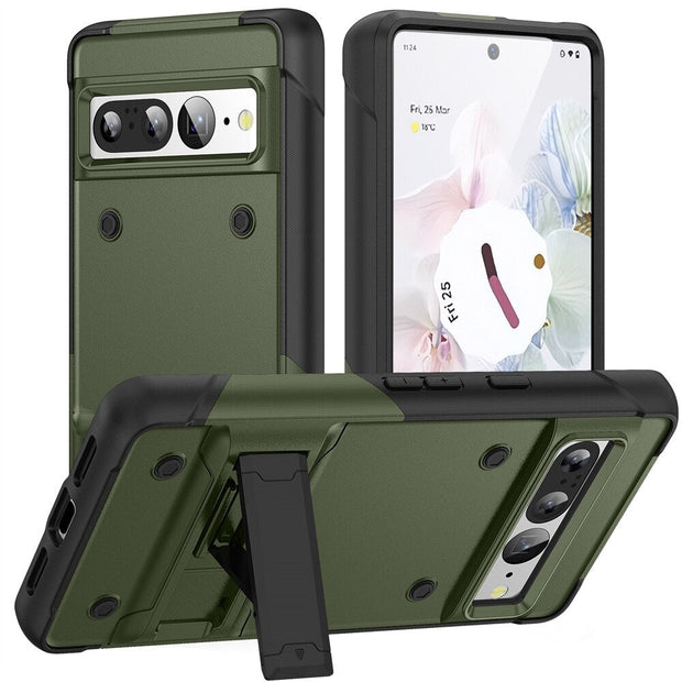 Inferna Shockproof Armor Case With Rugged Kickstand For Google Pixel 7 Series - Astra Cases