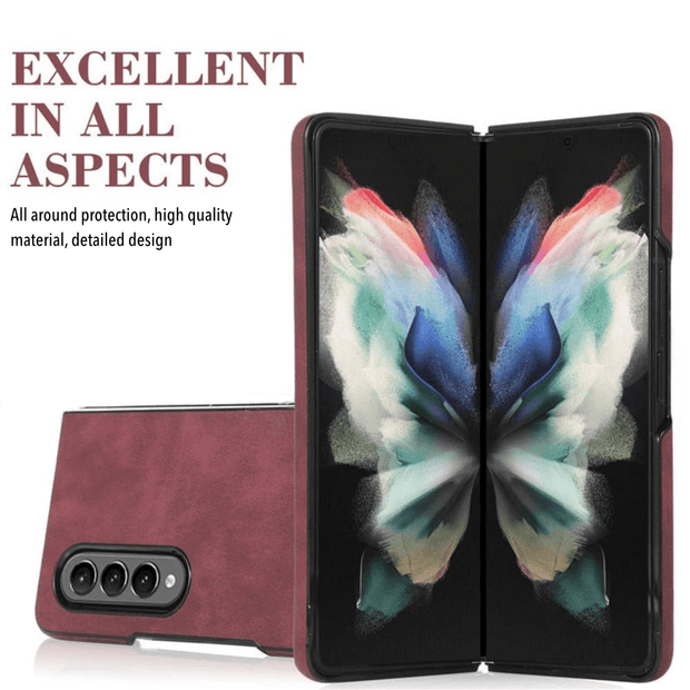 Laeta Slim Fit Leather Galaxy Z Fold 3 Case - Astra Cases