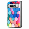 Lene Multi-Colored Painted Leather Case for Google Pixel Fold - Astra Cases