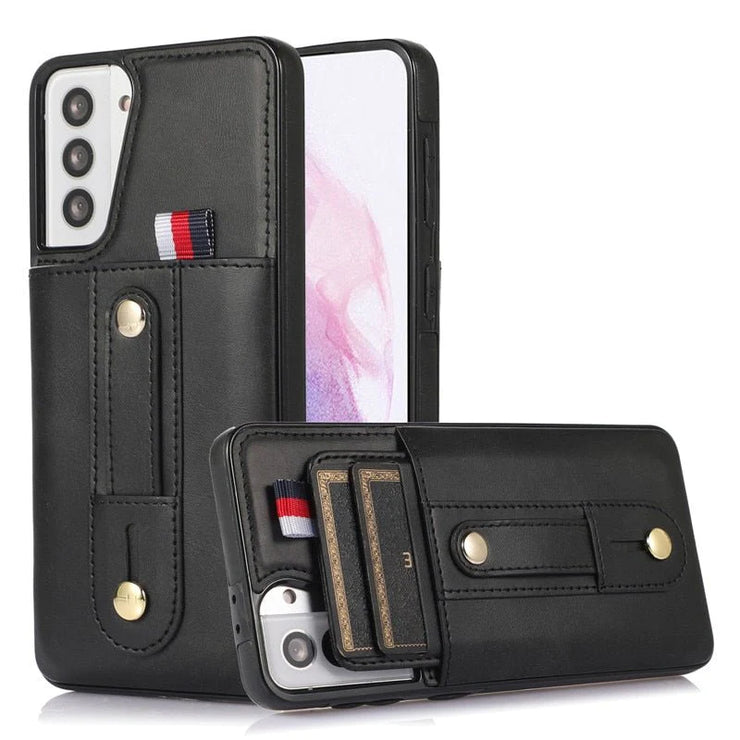 Libet Retro Leather Galaxy Case with Card Slot - Astra Cases