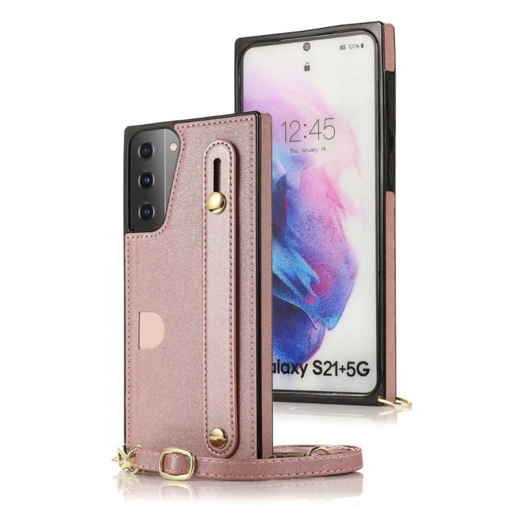 Mane Slim Leather Galaxy Shockproof Case With Wrist Strap - Astra Cases